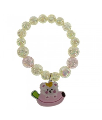 Children's Bracelet With Little Bear Design 52069-6 Multicolor - 1