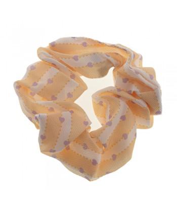 Children's Hair Band With Heart Pattern 32691-11 Yellow - 1