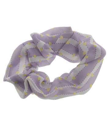 Children's Hair Band With Heart Pattern 32691-13 Purple - 1