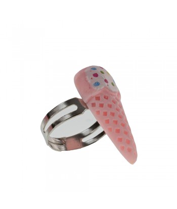 Children's Ring With Ice Cream Pattern 18136-117 Pink - 1