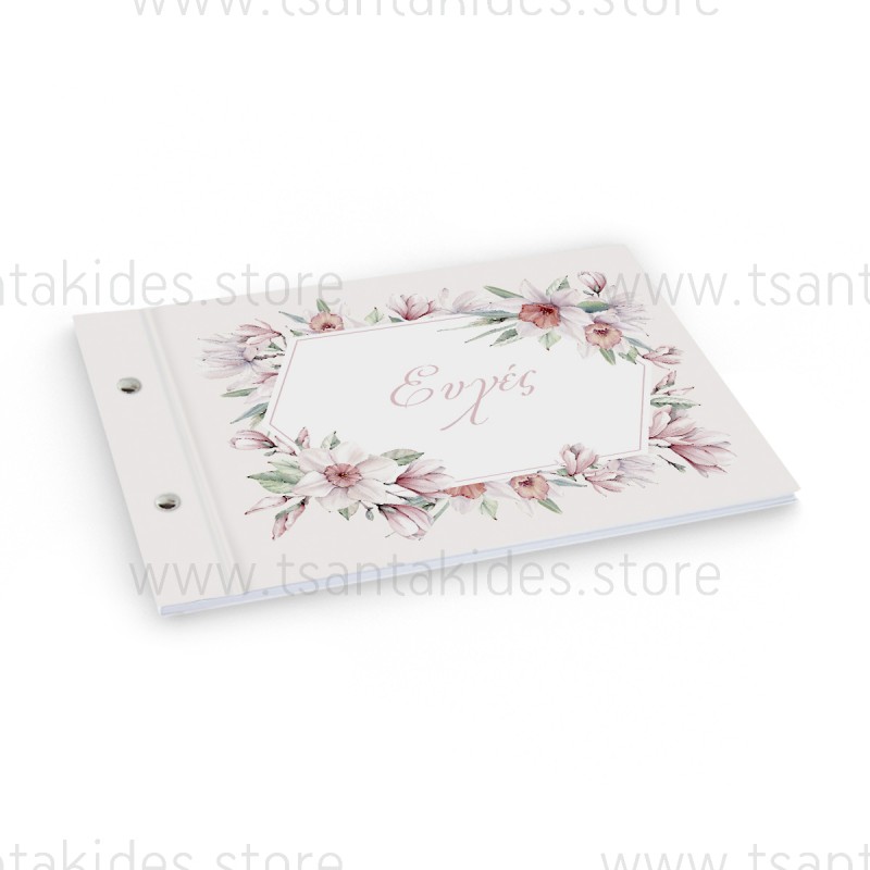 Wedding Wish Book Flowers Wild Magnolias TS499 - 1