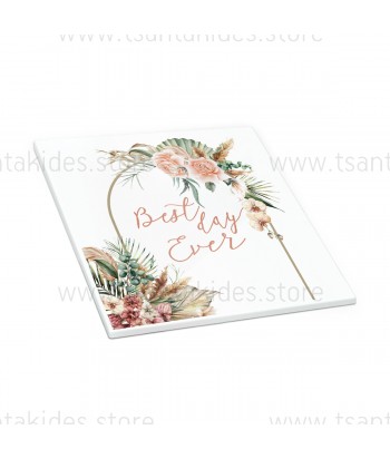 Wedding favor Ceramic Coaster Boho TS467 - 2