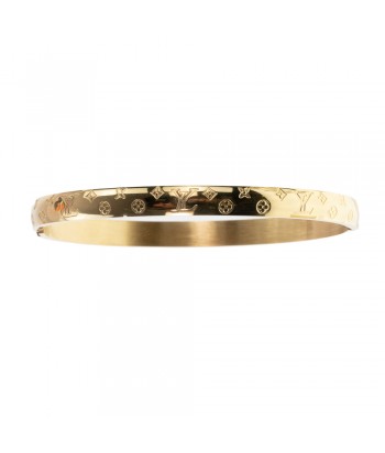 Steel Bracelet With Pattern 925007 Gold - 1