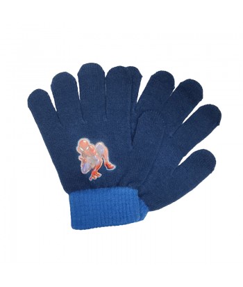 Kids Gloves With Spiderman Pattern 26-0178 Blue - 1