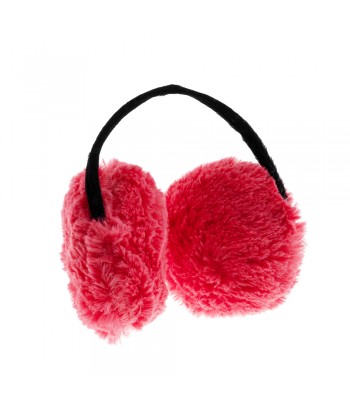 Children's Fur Caps With Design 39076 Pink - 1