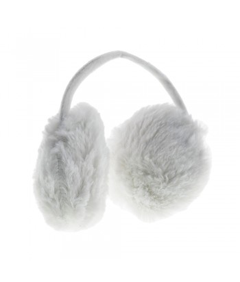 Children's Fur Caps With Design 39076 White - 1