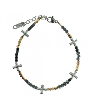 Bracelet Handmade With Cross Design 58967-395 Multicolor - 1