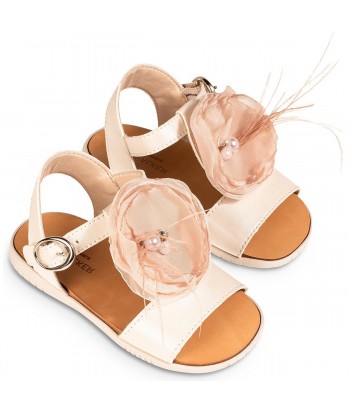 Πέδιλο Βαπτιστικό Babywalker BS3578 Εκρου-Nude