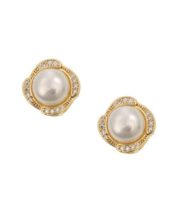 Pearl Earrings 55-5136 Gold - 1