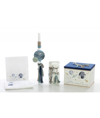 Baptism Set With Space Theme SKV-2335 - 1