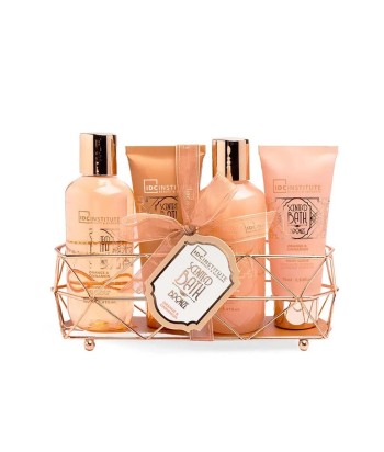 Scented Bath Bronze Metallic Case Set Orange & Cinnamon - 1