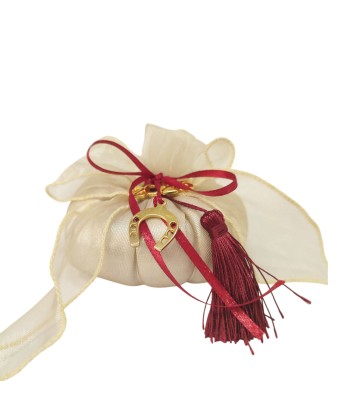 Handmade Table Charm Pumpkin With Horseshoe 2031-33 - 1