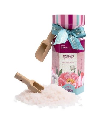 Scented Garden Peony Bath Salts & Wooden Spoon 200gr - 1