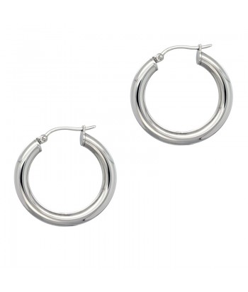 Earrings Rings 3cm Silver Fantazy 810384-2 - 1