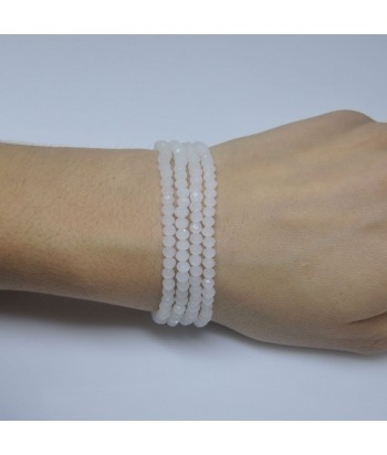 Bracelet With Stones White Fantazy 3686-17 - 1
