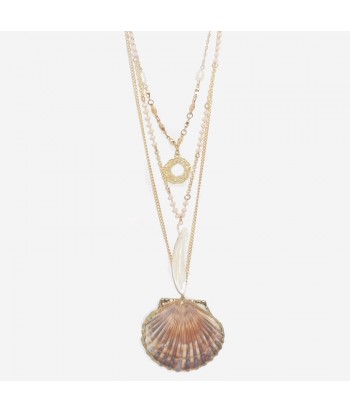 Women's Necklace With Shells 32021 Gold - 1