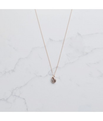 Women's Necklace With Shell Design 01492-90 Rose Gold - 1