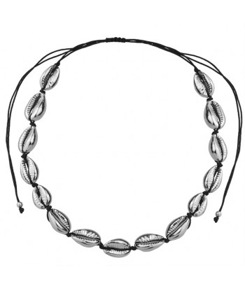 Silver Women's Shell Necklace 01470-11 - 1