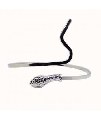 Bracelet Bracelet With Snake Design 3673-8 Silver - 1