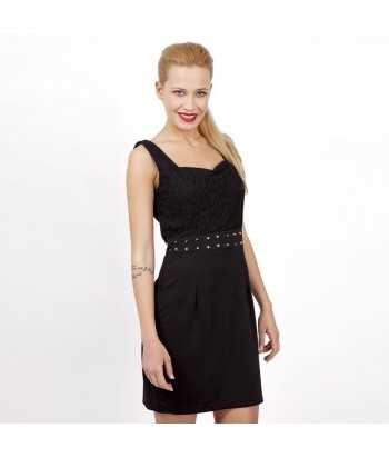 Dress Black Fullah Sugah 001055 - 1