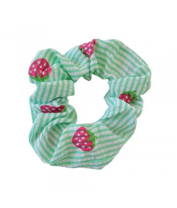 Children's Hair Scrunchies With Pattern 32691-3 Mint - 1