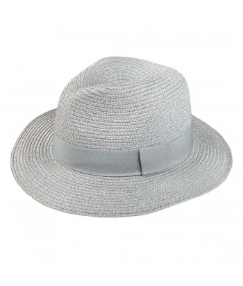 Καπέλο Γυναικείο Ψάθινο Fantazy 22805 Ασημι