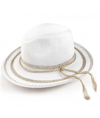 Καπέλο Γυναικείο Ψάθινο Fantazy 22826 Λευκό
