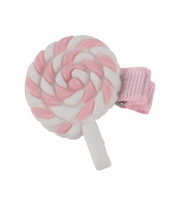 Children's Hair Clip Lollipop 32666-82 Pink - 1