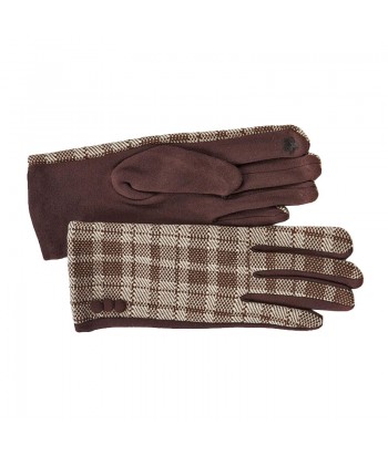 Women's Gloves Verde 02-701 Brown - 1