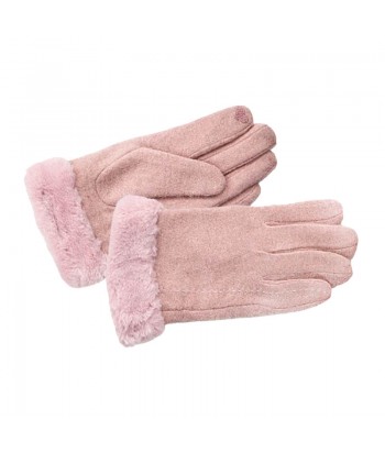 Women's Gloves Verde 02-712 Pink- 1