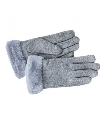 Women's Gloves Verde 02-712 Grey - 1