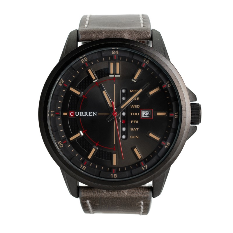 Ανδρικό Ρολόι Curren 8307  Μαύρο - Γκρι