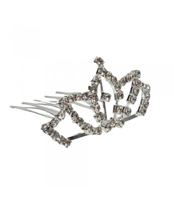 Bridal Hair Comb Crown-Tiara With Strass 78560 - 1