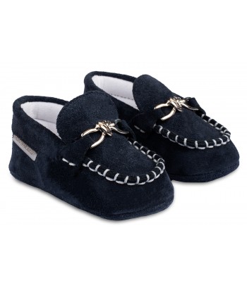 Babywalker Christening Shoe MI1113 Blue - 1