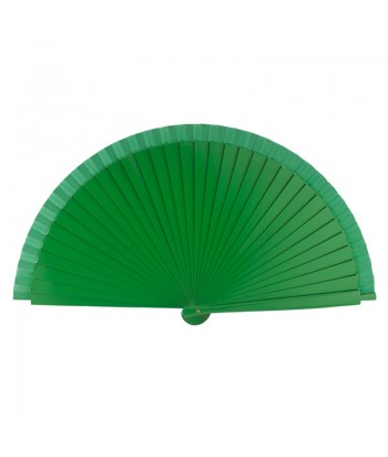 Women's wooden fans 23cm 04066 Green - 1