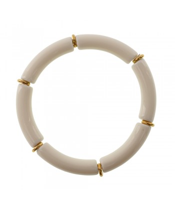 Bracelet Handmade With Stones 31817 White - 1
