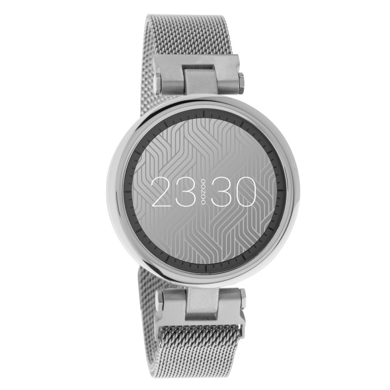Women's Smartwatch watch oozoo Q00408 Silver - 1